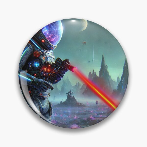 Item preview, Cosmonaut colonized new planet in space designed and sold by Purpleflex.