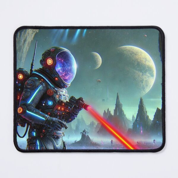 Item preview, Cosmonaut colonized new planet in space designed and sold by Purpleflex.