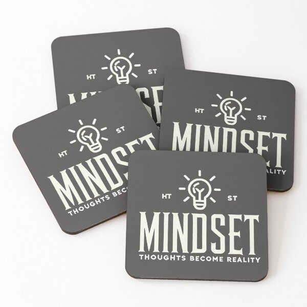 Item preview, Mentalidad Positiva – Mindset, Thoughts Become Reality designed and sold by Timber & Dust.