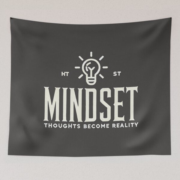 Item preview, Positive Mindset – Mindset, Thoughts Become Reality designed and sold by Timber & Dust.