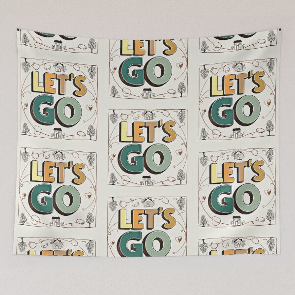 Item preview, Let's Go 11 designed and sold by Zeir Shop.