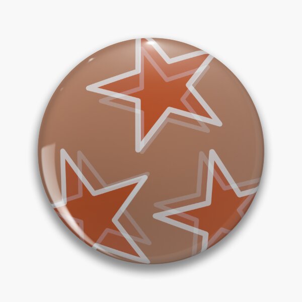 Item preview, Three orange three-dimensional stars against an orange background designed and sold by SoniArt258.