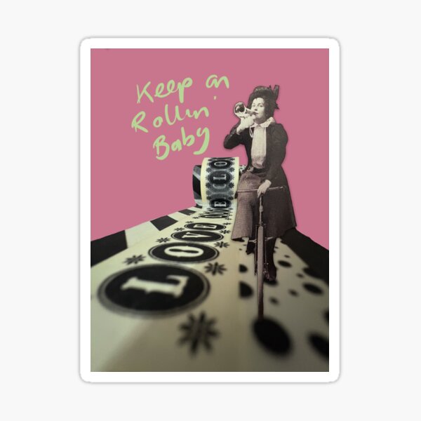 Item preview, Keep On Rollin' Baby designed and sold by FranRiando.