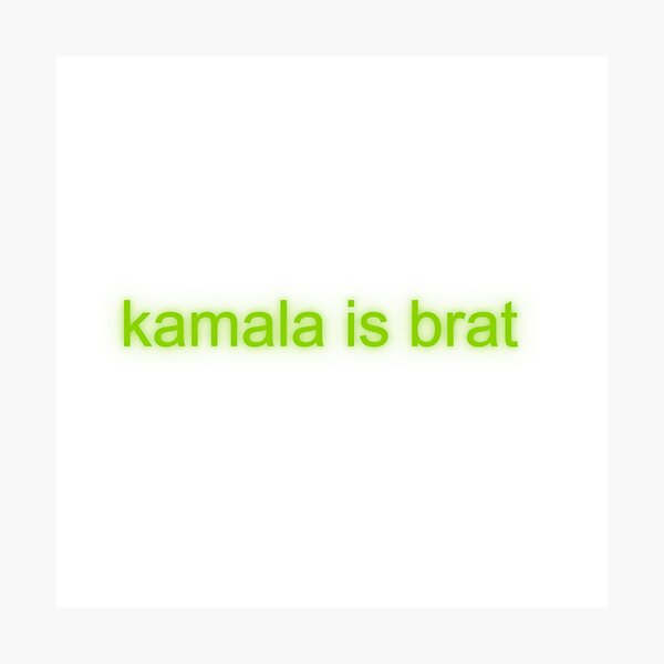 Item preview, kamala is brat designed and sold by brianarells.