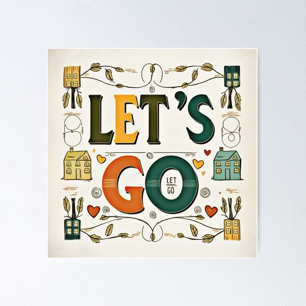 Item preview, Let's Go 14 designed and sold by Zeir Shop.