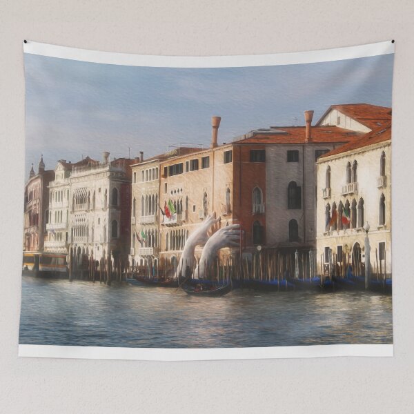 Item preview, Two hands emerge from Canale Grande designed and sold by Azaziel.