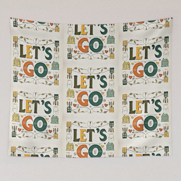 Item preview, Let's Go 14 designed and sold by Zeir Shop.