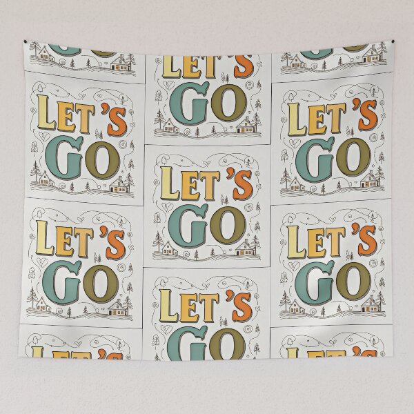 Item preview, Let's Go 15 designed and sold by Zeir Shop.