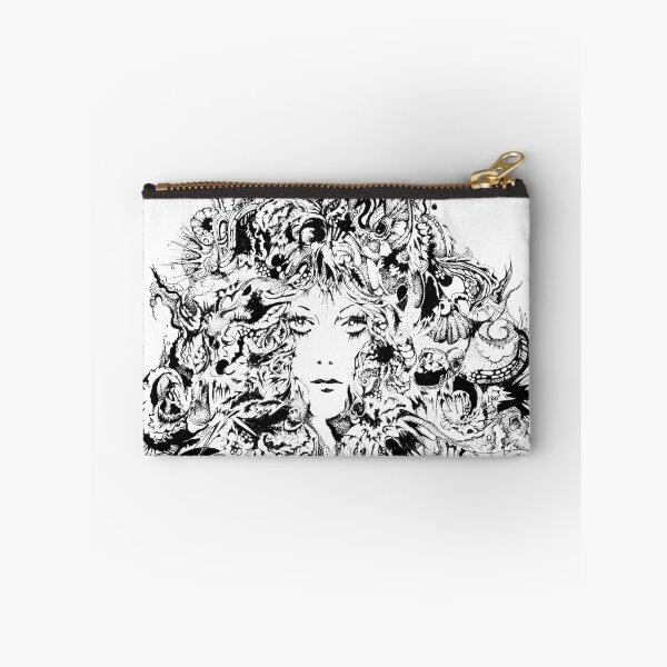 Item preview, Majestic Lady – Earth Mother Nature Ink Drawing, Black designed and sold by DanielleJScott.com.