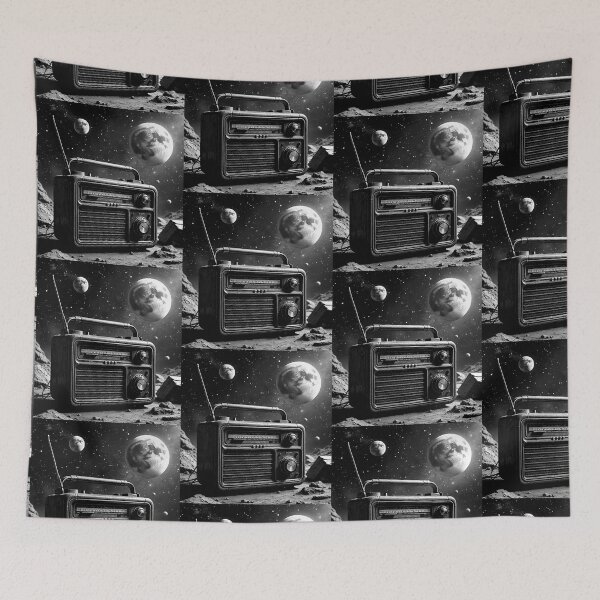 Item preview, Old radio at space designed and sold by Dogandesighn.