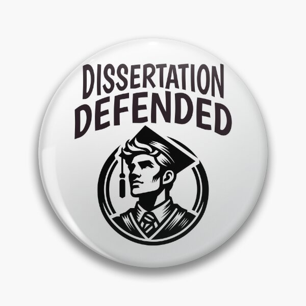 Item preview, Dissertation Defended | PhD Graduation Gift | Doctorate Graduation Gift | PhD Completion | Dissertation Defense | PhD Graduation Day designed and sold by jadedscientist.