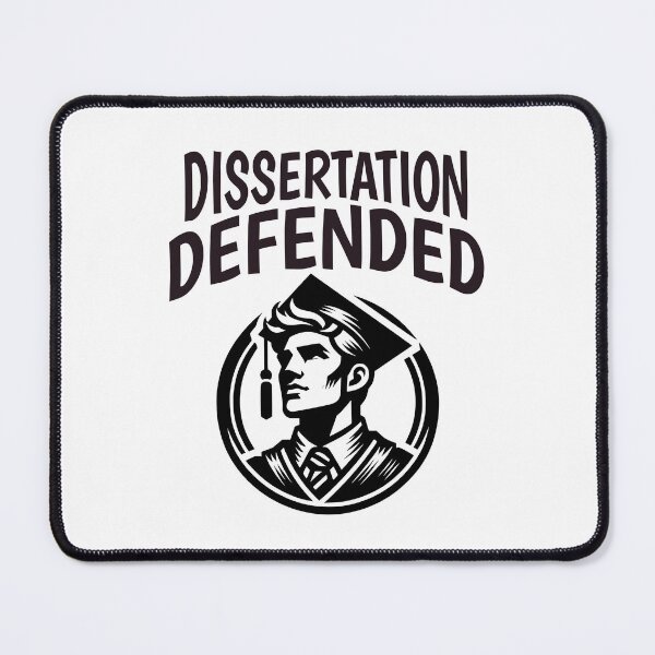 Item preview, Dissertation Defended | PhD Graduation Gift | Doctorate Graduation Gift | PhD Completion | Dissertation Defense | PhD Graduation Day designed and sold by jadedscientist.