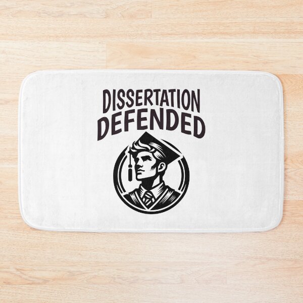 Item preview, Dissertation Defended | PhD Graduation Gift | Doctorate Graduation Gift | PhD Completion | Dissertation Defense | PhD Graduation Day designed and sold by jadedscientist.