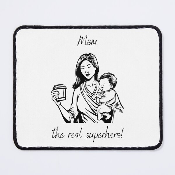 Item preview, Super Mama – The Real Heroine designed and sold by SuperLifeShop.