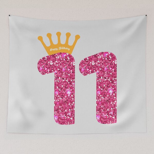 Item preview, 11th Queens Crow Happy Birthday for Girls designed and sold by melsens.