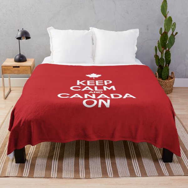 Item preview, KEEP CALM AND CANADA ON designed and sold by Geek Society.