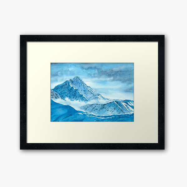 Item preview, Watercolour Tatra Mountains - Krywań Summit designed and sold by kasiawajda.