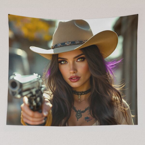 Item preview, Deadly Cowgirl – Western Femme Fatale designed and sold by Kaladin Creations.