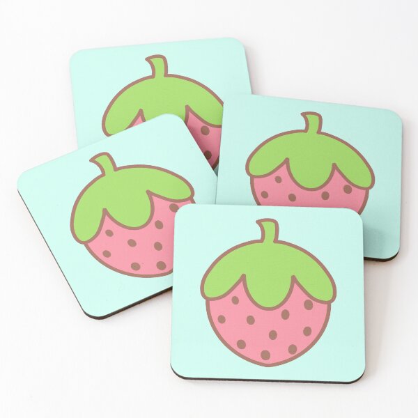 Item preview, Cute Pink Strawberry Hand Drawn Element designed and sold by nuchz.