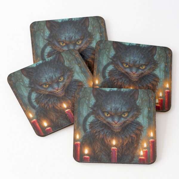 Item preview, Demonic Cat designed and sold by AliceWhiteDF.