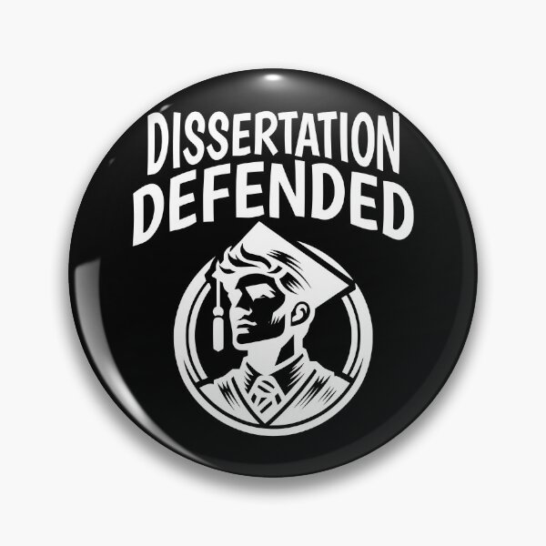 Item preview, Dissertation Defended | PhD Graduation Gift | PhD Completion | Doctorate Graduation Gift | Dissertation Defense | PhD Graduation Day designed and sold by jadedscientist.