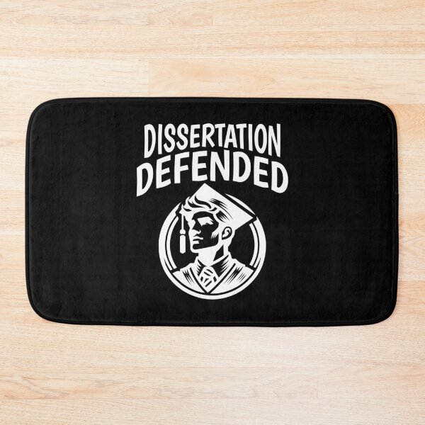 Item preview, Dissertation Defended | PhD Graduation Gift | PhD Completion | Doctorate Graduation Gift | Dissertation Defense | PhD Graduation Day designed and sold by jadedscientist.