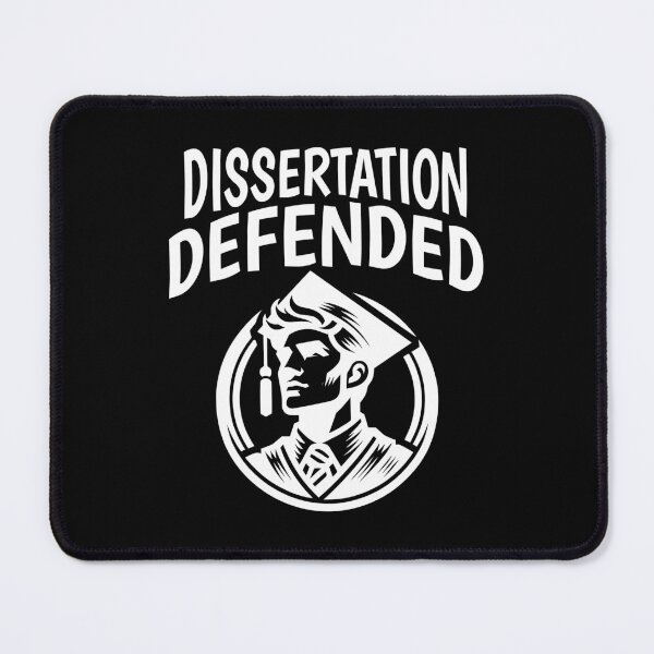 Item preview, Dissertation Defended | PhD Graduation Gift | PhD Completion | Doctorate Graduation Gift | Dissertation Defense | PhD Graduation Day designed and sold by jadedscientist.