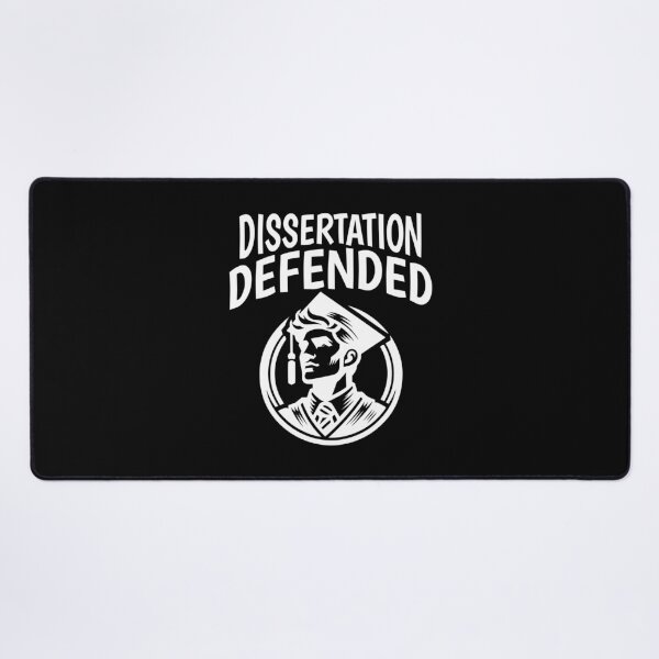 Item preview, Dissertation Defended | PhD Graduation Gift | PhD Completion | Doctorate Graduation Gift | Dissertation Defense | PhD Graduation Day designed and sold by jadedscientist.