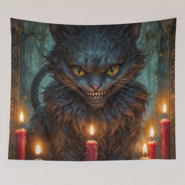 Item preview, Demonic Cat designed and sold by AliceWhiteDF.