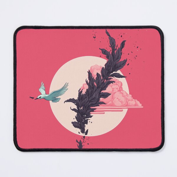 Item preview, Feathered Reverie: Surreal Nature in Bloom designed and sold by ethereal_imprints.