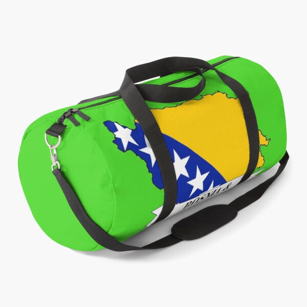 Item preview, bosnia and herzegovina flag map designed and sold by visual adventures.