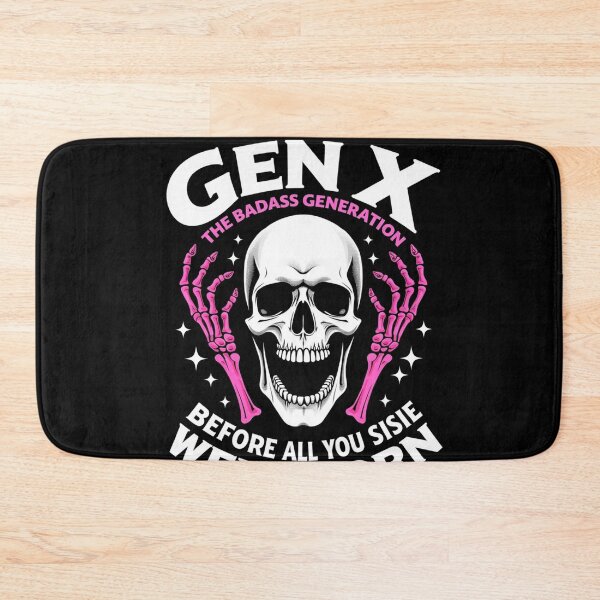Item preview, Retro Gen X The Badasss Generation Before All You Sissies designed and sold by studiopekepeke.