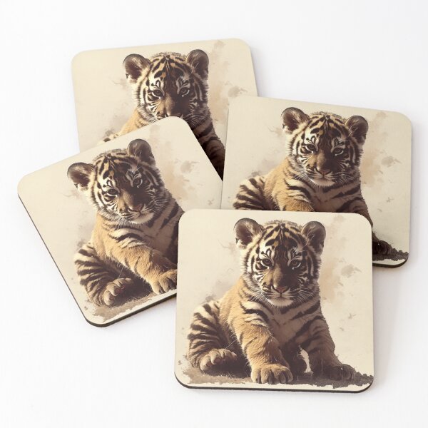 Item preview, Cute Tiger Cub  designed and sold by SMARTKIT  DESIGNAGENCY.