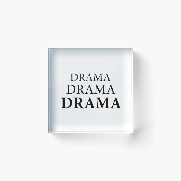 Item preview, 3x Drama – When the Scene Gets Extra Dramatic, Unique designed and sold by villacreativa.