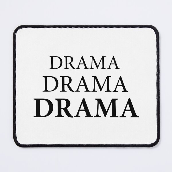 Item preview, 3x Drama – When the Scene Gets Extra Dramatic, Unique designed and sold by villacreativa.