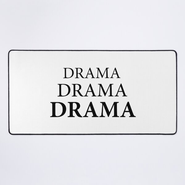 Item preview, 3x Drama – When the Scene Gets Extra Dramatic, Unique designed and sold by villacreativa.