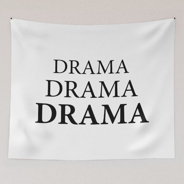 Item preview, 3x Drama – When the Scene Gets Extra Dramatic, Unique designed and sold by villacreativa.