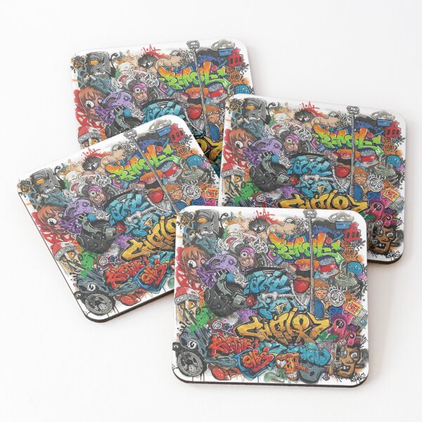 Item preview, Urban Street Art Mural designed and sold by อาร์ตไวท์.