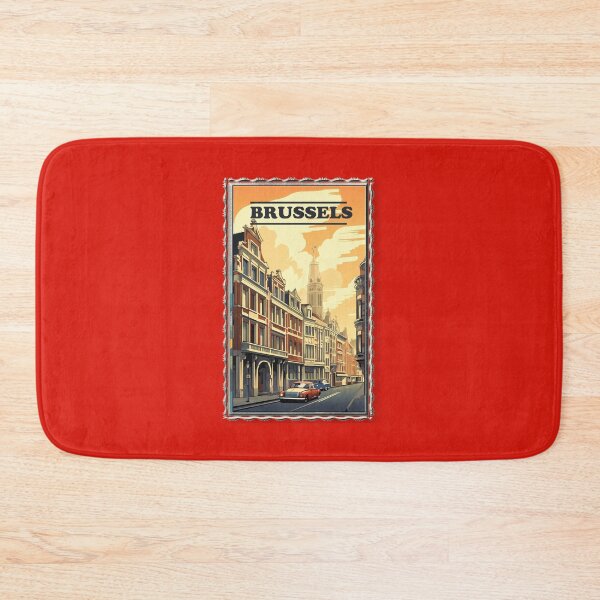 Item preview, Vintage Framed Brussels Belgium designed and sold by SoldierAlways.