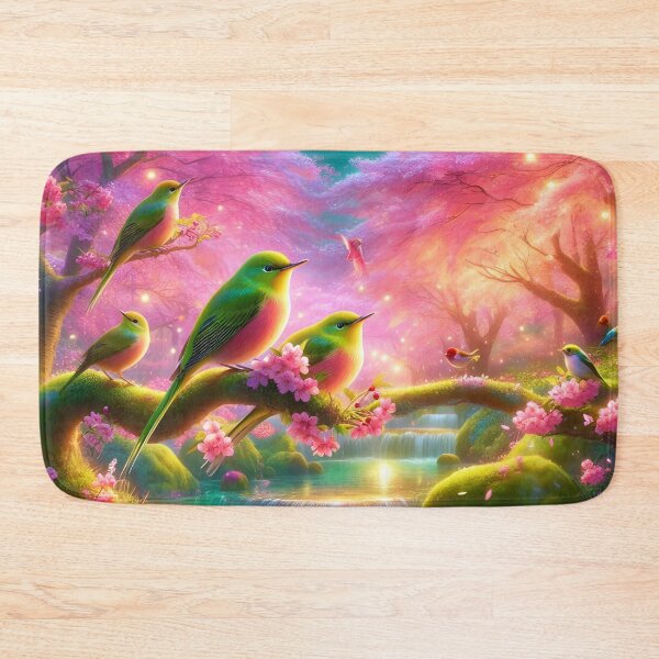 Item preview, Sakura Nightingales' Garden Splendor designed and sold by inkNext.