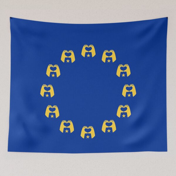 Item preview, ue flag emoticon heart love designed and sold by bembureda.