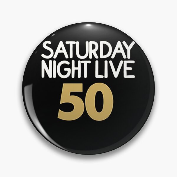 Item preview, SNL Saturday Night Live 50 White and Gold designed and sold by studiopekepeke.