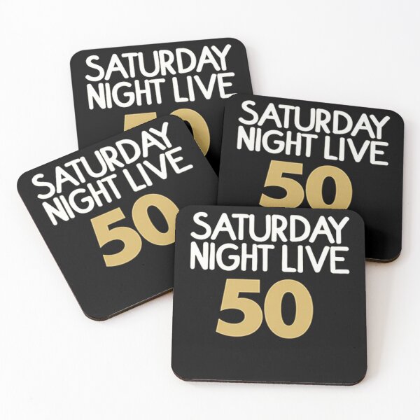 Item preview, SNL Saturday Night Live 50 White and Gold designed and sold by studiopekepeke.