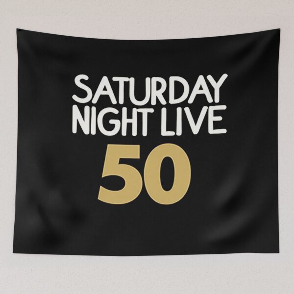 Item preview, SNL Saturday Night Live 50 White and Gold designed and sold by studiopekepeke.