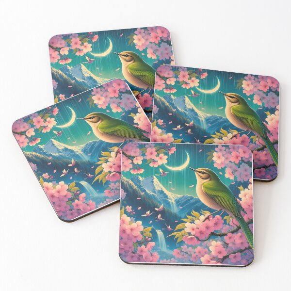 Item preview, Sakura Nightingales' Vibrant Dream designed and sold by inkNext.