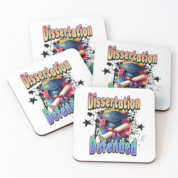 Item preview, Dissertation Defended | PhD Graduation Gift | PhD Thesis Defense | Doctorate Graduation Gift | PhD Completion | Dissertation Defense | PhD Graduation Day designed and sold by jadedscientist.