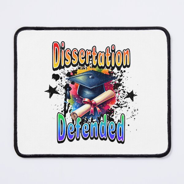 Item preview, Dissertation Defended | PhD Graduation Gift | PhD Thesis Defense | Doctorate Graduation Gift | PhD Completion | Dissertation Defense | PhD Graduation Day designed and sold by jadedscientist.