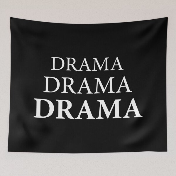 Item preview, 3x Drama – When the Scene Gets Extra Dramatic, Unique designed and sold by villacreativa.