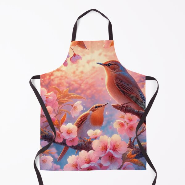 Item preview, Nightingales in Sakura Bliss designed and sold by inkNext.