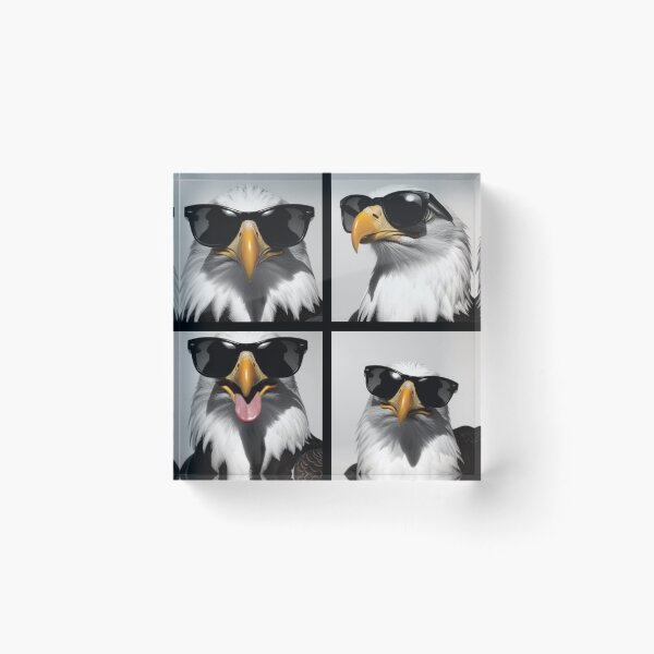 Item preview, Eagle in Shades: Photo Booth Edition designed and sold by FaeryNuff.